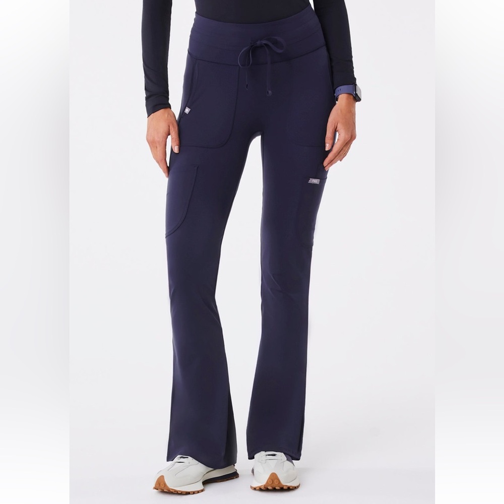 Figs High-waisted Seville Scrub Leggings Navy NWT